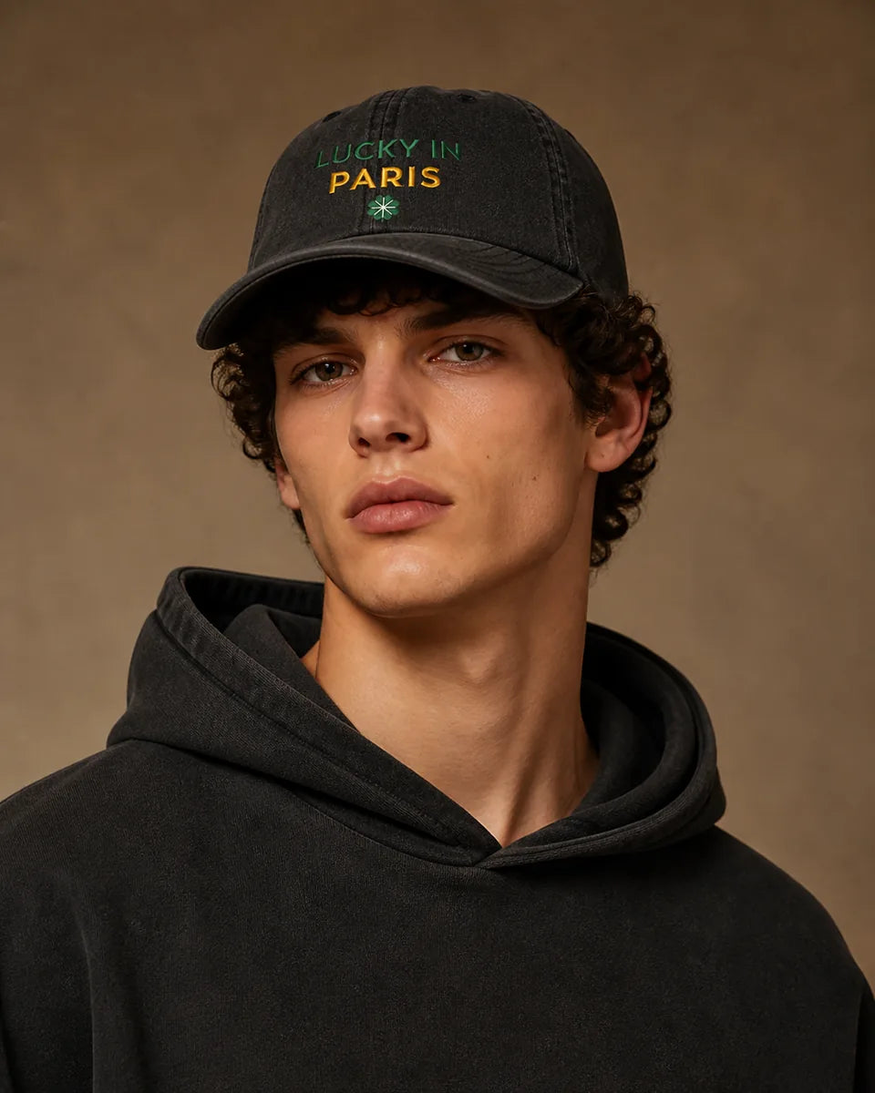 embroidered-cap-lucky-in-paris-dark-grey