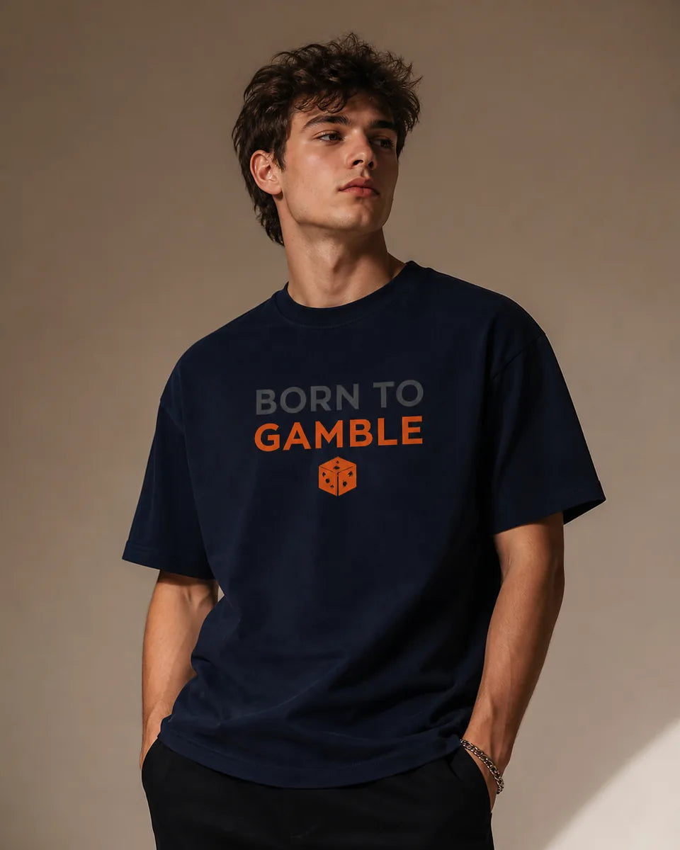 tshirt-born-to-gamble-navy