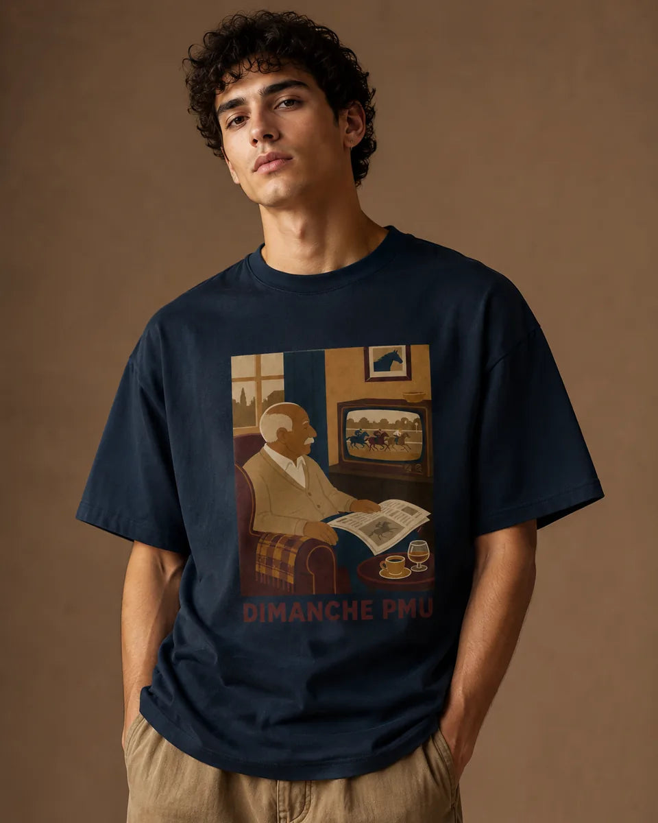 tshirt-dimanche-pmu-navy