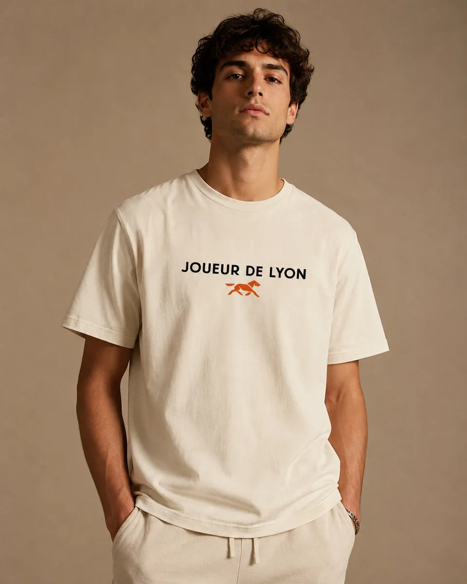 tshirt-joueur-lyon-cream