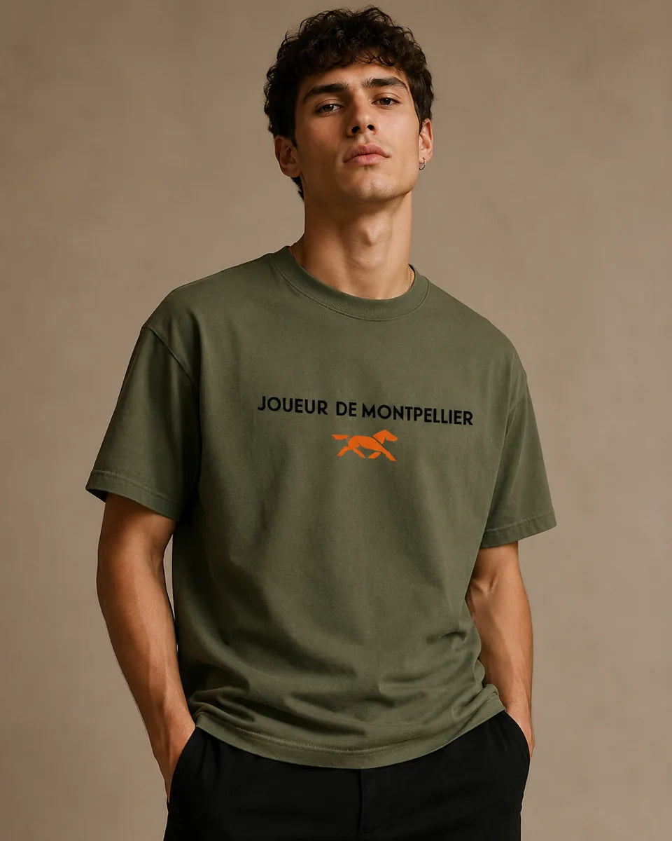 tshirt-joueur-montpellier-military-green