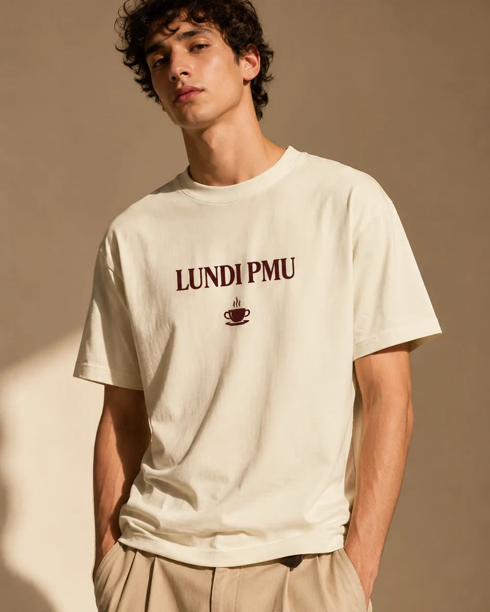 tshirt-lundi-pmu-coffee-cream