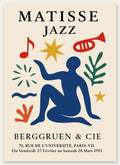 Affiche Jazz Figure Bleue Papiers Decoupes — Henri Matisse — vue catalogue
