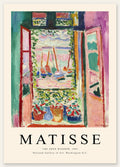 Affiche La Fenetre Ouverte 1905 Fauve — Henri Matisse — vue catalogue
