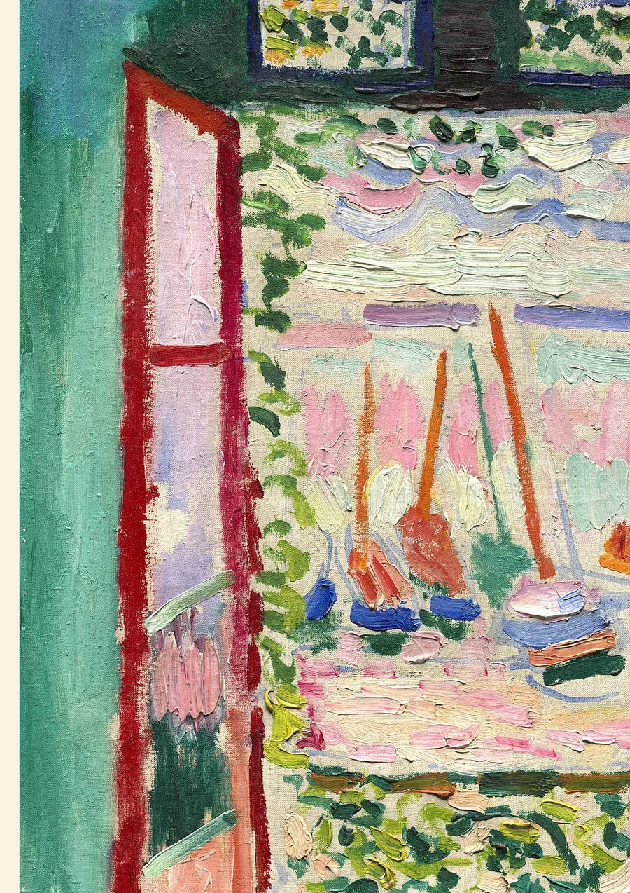 Affiche La Fenetre Ouverte 1905 Fauve — Henri Matisse — détail de l'œuvre