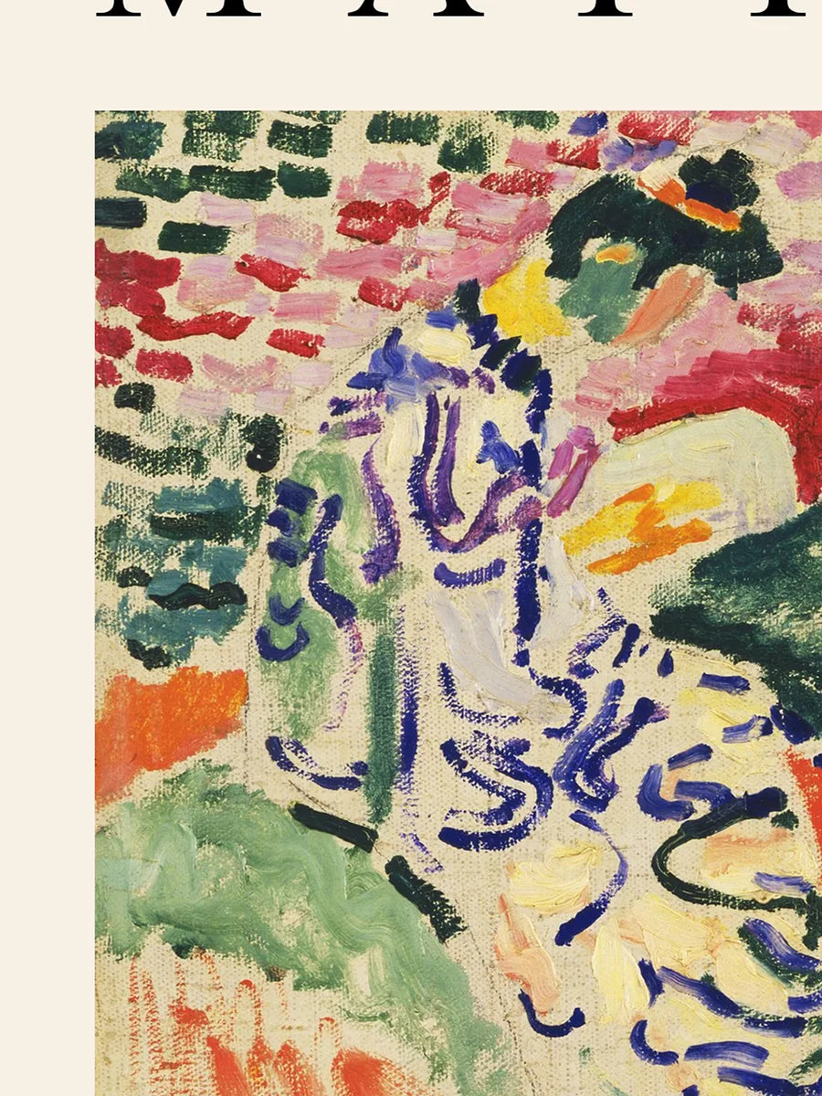 Affiche La Japonaise 1905 Fauve — Henri Matisse — détail de l'œuvre