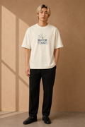 T-shirt New York Tennis Monumental 32. design textile unisexe [color:natural] [view:front]