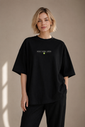 T-shirt New York Tennis Split géométrique 1. design textile unisexe [color:black] [view:front]
