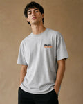 T-shirt Paris Gambler 3 Patch Gris clair