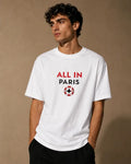 T-shirt All In Paris 3 Blanc