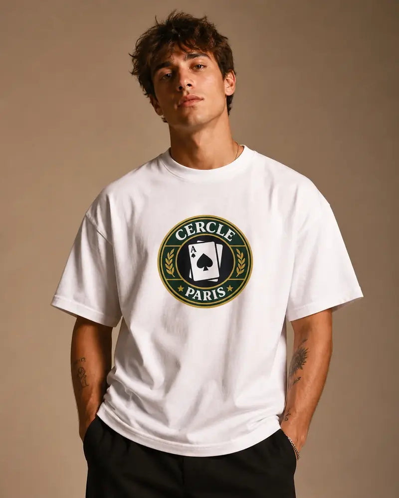 T-shirt Cercle Paris Blanc