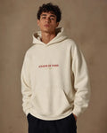 Hoodie Joueur De Paris 7 Crème