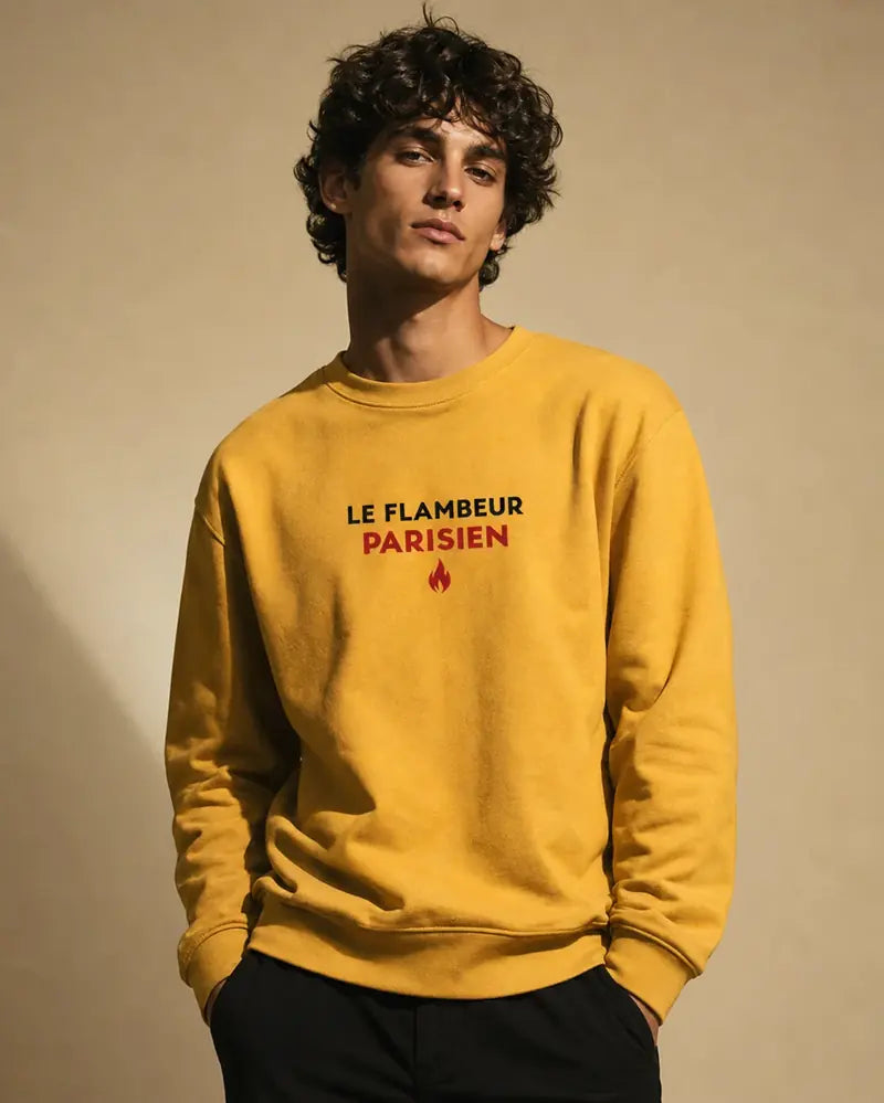 Sweat Le Flambeur Or