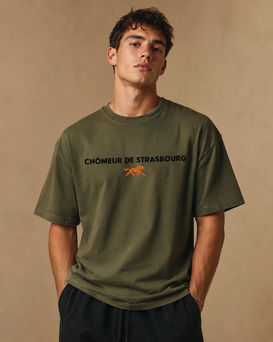 tshirt-chomeur-strasbourg-military-green